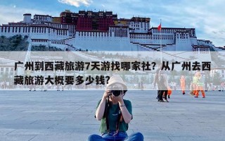 广州到西藏旅游7天游找哪家社？从广州去西藏旅游大概要多少钱?