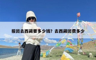 报团去西藏要多少钱？去西藏团费多少