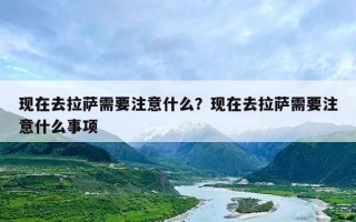 现在去拉萨需要注意什么？现在去拉萨需要注意什么事项