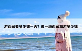 游西藏要多少钱一天？去一趟西藏旅游多少钱