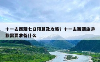 十一去西藏七日预算及攻略？十一去西藏旅游都需要准备什么