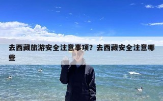 去西藏旅游安全注意事项？去西藏安全注意哪些