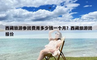 西藏旅游参团费用多少钱一个月？西藏旅游团报价