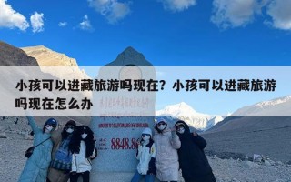 小孩可以进藏旅游吗现在？小孩可以进藏旅游吗现在怎么办