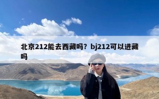 北京212能去西藏吗？bj212可以进藏吗