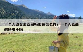 一个人适合去西藏吗现在怎么样？一个人去西藏玩安全吗