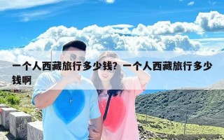 一个人西藏旅行多少钱？一个人西藏旅行多少钱啊