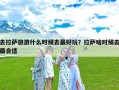 去拉萨旅游什么时候去最好玩？拉萨啥时候去最合适