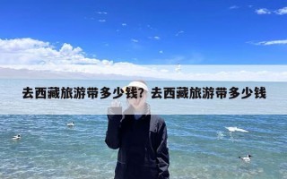 去西藏旅游带多少钱？去西藏旅游带多少钱