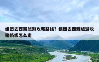 组团去西藏旅游攻略路线？组团去西藏旅游攻略路线怎么走