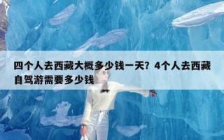 四个人去西藏大概多少钱一天？4个人去西藏自驾游需要多少钱