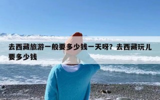 去西藏旅游一般要多少钱一天呀？去西藏玩儿要多少钱