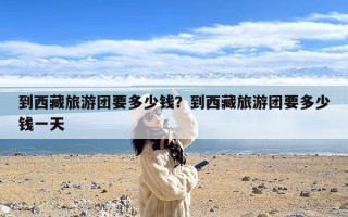 到西藏旅游团要多少钱？到西藏旅游团要多少钱一天