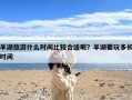 羊湖旅游什么时间比较合适呢？羊湖要玩多长时间