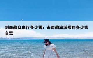 到西藏自由行多少钱？去西藏旅游费用多少钱自驾