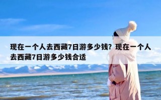 现在一个人去西藏7日游多少钱？现在一个人去西藏7日游多少钱合适
