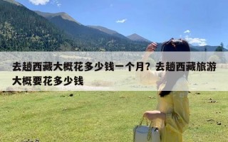 去趟西藏大概花多少钱一个月？去趟西藏旅游大概要花多少钱