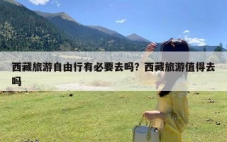 西藏旅游自由行有必要去吗？西藏旅游值得去吗