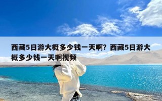 西藏5日游大概多少钱一天啊？西藏5日游大概多少钱一天啊视频