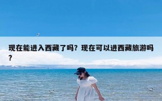 现在能进入西藏了吗？现在可以进西藏旅游吗?