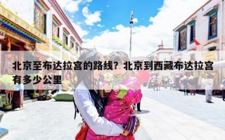 北京至布达拉宫的路线？北京到西藏布达拉宫有多少公里