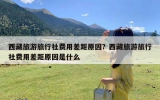 西藏旅游旅行社费用差距原因？西藏旅游旅行社费用差距原因是什么