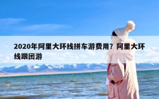 2020年阿里大环线拼车游费用？阿里大环线跟团游