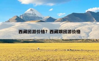西藏团游价格？西藏跟团游价格