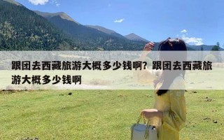 跟团去西藏旅游大概多少钱啊？跟团去西藏旅游大概多少钱啊