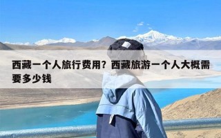 西藏一个人旅行费用？西藏旅游一个人大概需要多少钱