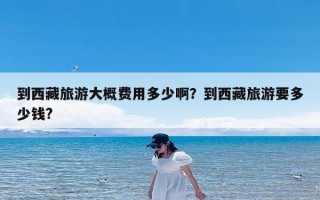 到西藏旅游大概费用多少啊？到西藏旅游要多少钱?