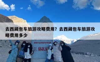 去西藏包车旅游攻略费用？去西藏包车旅游攻略费用多少