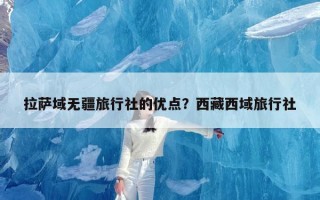 拉萨域无疆旅行社的优点？西藏西域旅行社