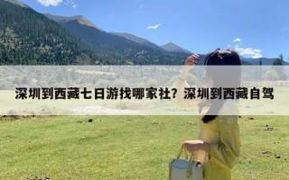 深圳到西藏七日游找哪家社？深圳到西藏自驾