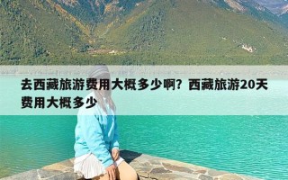 去西藏旅游费用大概多少啊？西藏旅游20天费用大概多少