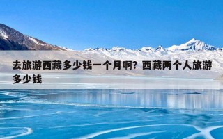 去旅游西藏多少钱一个月啊？西藏两个人旅游多少钱