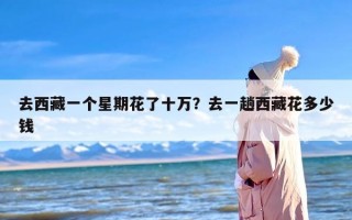 去西藏一个星期花了十万？去一趟西藏花多少钱