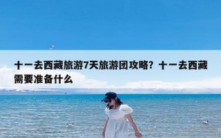 十一去西藏旅游7天旅游团攻略？十一去西藏需要准备什么