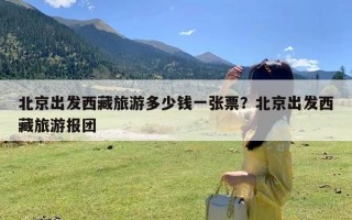 北京出发西藏旅游多少钱一张票？北京出发西藏旅游报团