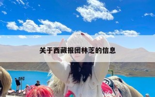 关于西藏报团林芝的信息