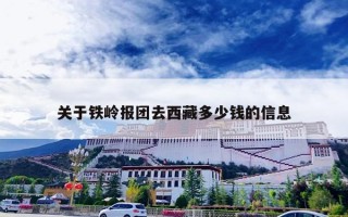 关于铁岭报团去西藏多少钱的信息