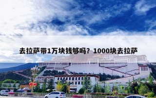 去拉萨带1万块钱够吗？1000块去拉萨