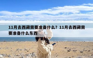 11月去西藏需要准备什么？11月去西藏需要准备什么东西