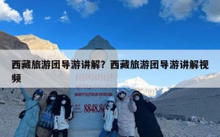 西藏旅游团导游讲解？西藏旅游团导游讲解视频