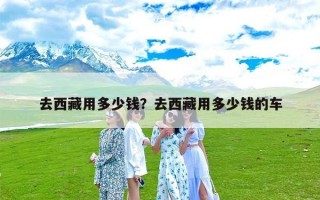 去西藏用多少钱？去西藏用多少钱的车