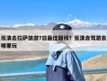 乐清去拉萨旅游7日最佳路线？乐清自驾游去哪里玩