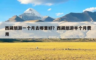 西藏旅游一个月去哪里好？西藏旅游半个月费用