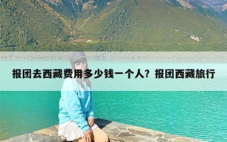 报团去西藏费用多少钱一个人？报团西藏旅行