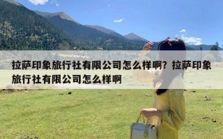 拉萨印象旅行社有限公司怎么样啊？拉萨印象旅行社有限公司怎么样啊