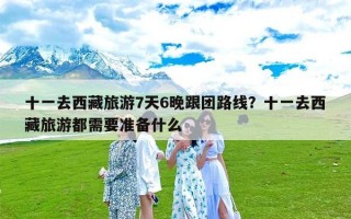十一去西藏旅游7天6晚跟团路线？十一去西藏旅游都需要准备什么